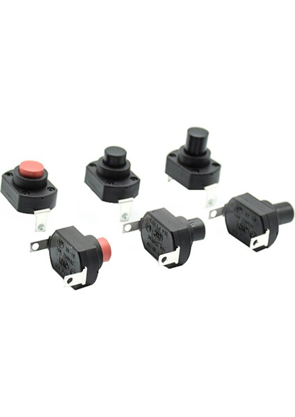 Adet Yükseklik 13.5/15.5/18.5mm El Feneri Anahtarı Kendinden Kilitlemeli Basmalı Düğme Anahtarı Creek (Yurt Dışından) modelleri