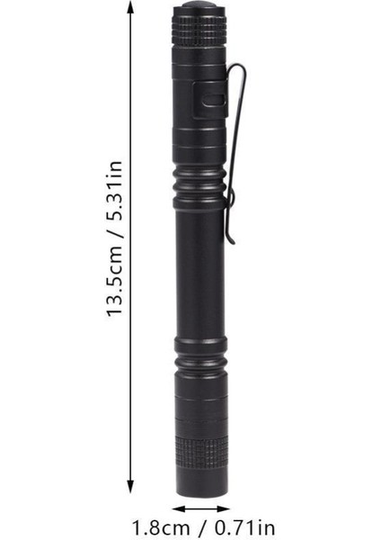 Mini Taşınabilir LED Kalem Klip Cep El Feneri Yüksek Parlak Işık Torch Lambası Akülü (Yurt Dışından) fiyatları