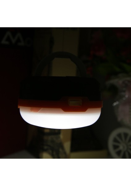Adet 3led Taşınabilir Çadır Fener Işığı Lambası Kamp Yürüyüş Balıkçılık Dış Mekan - Beyaz (Yurt Dışından)