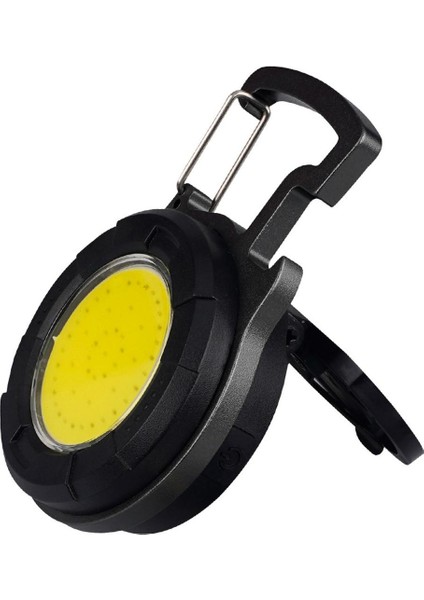 Cob LED Anahtarlık Işık Mini Taşınabilir Acil Işık El Feneri Açık Kamp Işık Tirbuşon (Yurt Dışından)