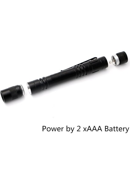 Gm 365NM 3 W LED Uv Penlight Mini Uv LED Kalem Işık Klip Fonksiyonlu Uv Kalem El Feneri Siyah Işık Pet Idrar Algılama (Yurt Dışından)