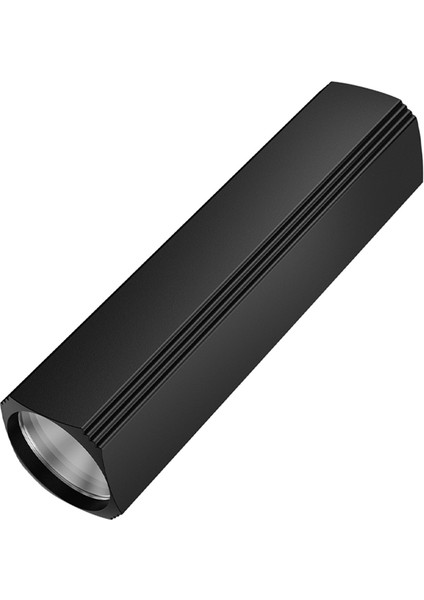 Mini Parlak El Feneri LED Alüminyum Alaşımlı Çok Fonksiyonlu USB Şarj Edilebilir Taşınabilir Dış Mekan Küçük El Feneri (Yurt Dışından)