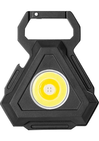 USB Şarj Edilebilir Mini Çok Fonksiyonlu El Feneri Cob Çalışma Işığı, 7 Aydınlatma Modlu 3 Renk (Yurt Dışından)