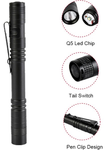 Taşınabilir Mini 3 W LED Uv Penlight Ultraviyole Kalem Işık El Feneri Tutkal Kür Pet Idrar Tespit Kullanımı Aaa Pil Için Klip ile (Yurt Dışından) modelleri