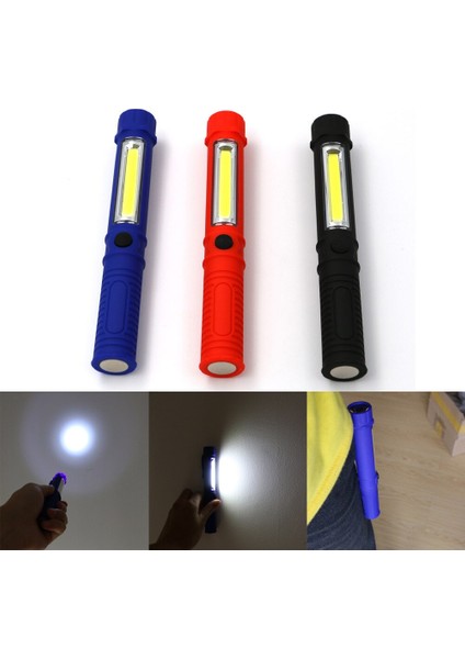 Mini Taşınabilir Fenerler 1000 Lümen Çalışma Muayene Meşaleleri LED Çok Fonksiyonlu Bakım El Feneri Manyetik Tabanı-Manyetikli (Yurt Dışından)