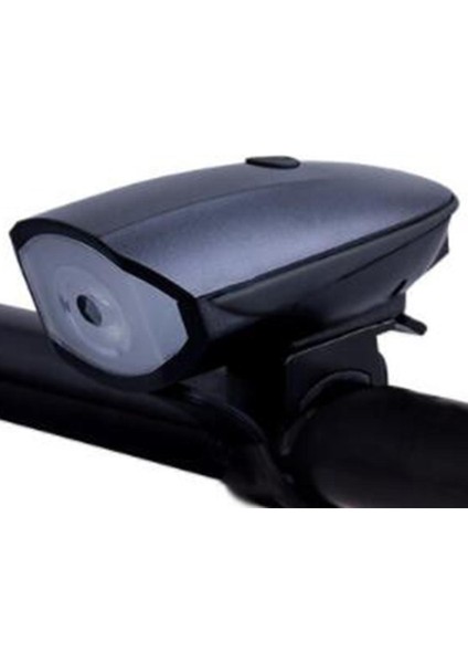 Yfashion 2 In 1 Bisiklet Işık LED El Feneri Çan Boynuz Yol Bisiklet Far Ycle Aksesuarları (Yurt Dışından)
