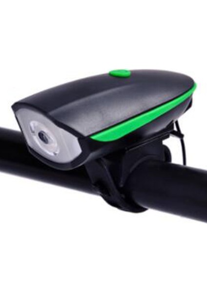 Yfashion 2 In 1 Bisiklet Işık LED El Feneri Çan Boynuz Yol Bisiklet Far Ycle Aksesuarları (Yurt Dışından)