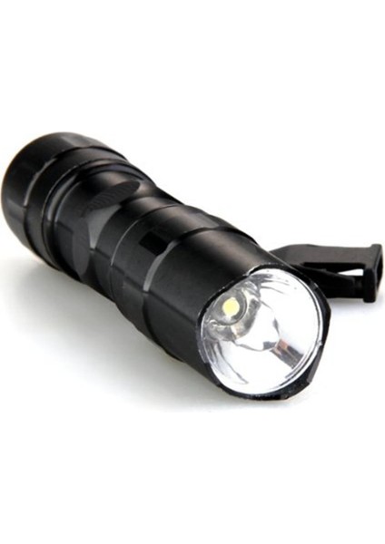 Quanbu Su Geçirmez 3 W LED 200LM Süper Parlak Mini El Feneri Lamba Torch Kamp Balıkçılık (Yurt Dışından)