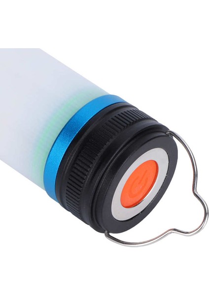 Çok Fonksiyonlu LED El Feneri USB Şarjlı Ayarlanabilir Taşınabilir Fener Işığı, Kancalı (Yurt Dışından)