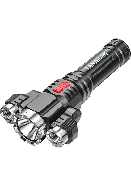 Quanbu Tanje Çok Fonksiyonlu El Feneri Açık Ev Taşınabilir Bisiklet USB Şarj Edilebilir Acil Mini Parlama El Feneri (Yurt Dışından) fiyatları