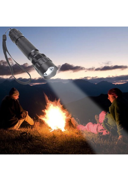 Sıpık Xml Q3 3 Modlu 175 Lümen LED El Feneri Elektrikli Torch CK66 Alüminyum (Yurt Dışından)