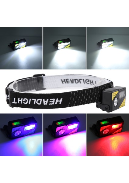 Şapka Klipsi Far Xpg + LED Indüksiyon Anahtarı Kompakt USB Şarj Woker (Yurt Dışından) indirimleri