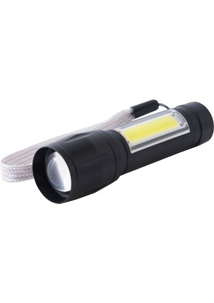 Süper Parlak LED Özel Kuvvetler El Feneri Parlak USB Şarj Ultra Parlak Uzun Menzilli Mini Taşınabilir Çok Fonksiyonlu Ev (Yurt Dışından)