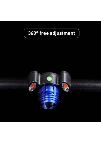 Mod Bisiklet Ön Lamba USB Şarj Cihazı Bisiklet Mtb Güçlü Işık Ip X6 Su Geçirmez Güvenli Gece Sürme El Feneri 9x7.5 cm Basit Sadakat Tasarımı (Yurt Dışından)
