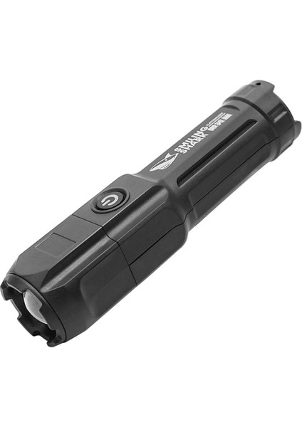 USB Şarj Edilebilir El Feneri-Güçlü Işık Yakınlaştırma Vurgulamak Taktik El Feneri Meşaleler Dış Mekan Taşınabilir Aydınlatma LED Kamp Işıkları (Yurt Dışından)