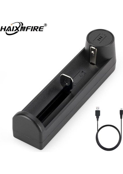 【ayak Izi】 Haixnfire Mc3 3.7V Evrensel USB Şarj Cihazı 18650 16340 14500 26650 Li-Ion Için (Yurt Dışından)