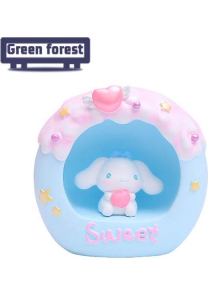 Yeşil Orman Bebek Gece Lambası Göze Çarpan Olmayan Güzel Karikatür LED Gece Lambası Dekor (Yurt Dışından) modelleri