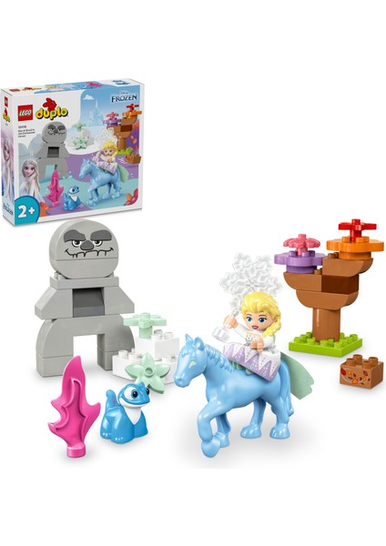 LEGO® DUPLO® | Disney Elsa ve Bruni Büyülü Ormanda 10418 - 2 Yaş ve Üzeri Çocuklar Için Elsa Mini Bebek Figürü Içeren Eğitici Oyuncak Yapım Seti (31 Parça)