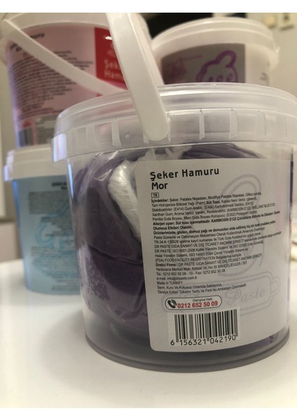 Şeker Hamuru (Mor)