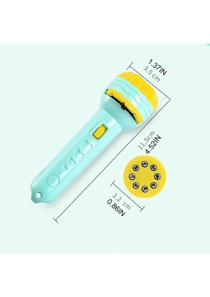 Erken Eğitim Için Çocuk El Feneri Projektörü (Yurt Dışından)
