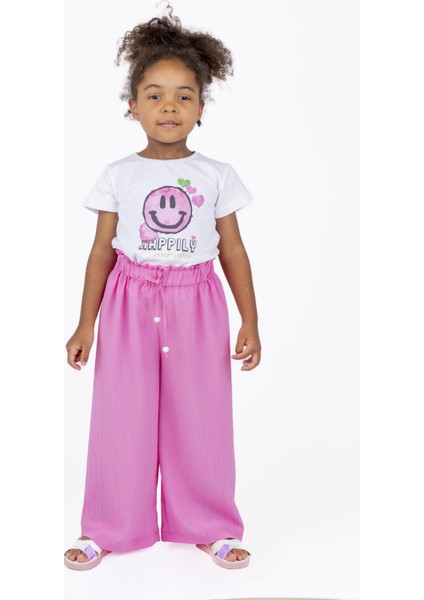 Kız Çocuk Baskılı Bluz