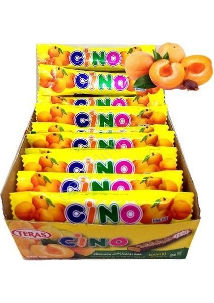 Cino Çikolata Kayısılı Küçük Boy (100 Adet)