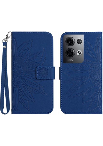 Kart Yuvaları Tutucu Kısa Kayış Flip Cüzdan Pu ile Oppo Oppo 8 Pro Için Telefon Kılıfı (Yurt Dışından)