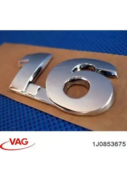 1J0853675739 Golf 99>08 Bora 99>05 1,6 Arka Bagaj Yazısı