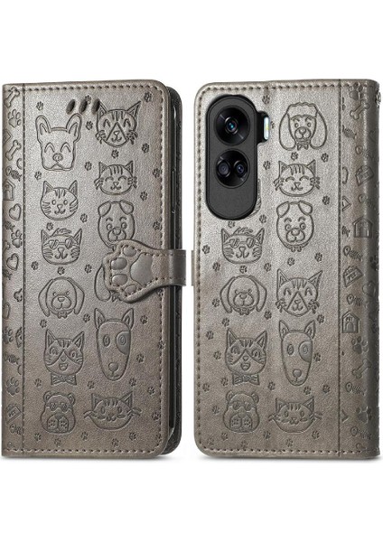 Huawei Onur 90 Lite Için Kısa Kayış Darbeye Çevir Telefon Kılıfı (Yurt Dışından)