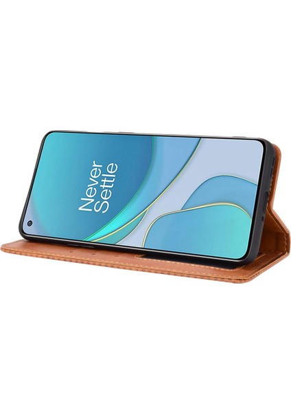 Oneplus 8t 5g Manyetik Kapatma Pu Deri Cüzdan Için Telefon Kılıfı (Yurt Dışından) fırsatları