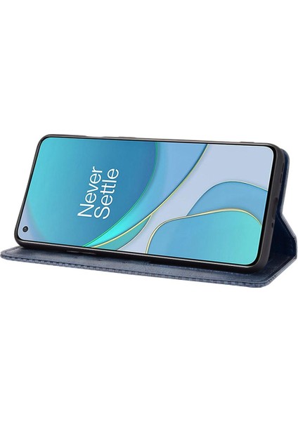 Oneplus 8t 5g Manyetik Kapatma Pu Deri Cüzdan Için Telefon Kılıfı (Yurt Dışından) modelleri