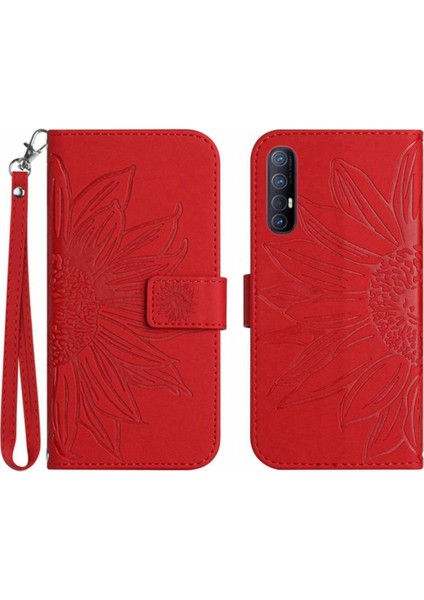 Oppo Bulmak Için X2 Neo Kısa Kayış Kart Yuvaları Tutucu Lüks Pu Telefon Kılıfı (Yurt Dışından)