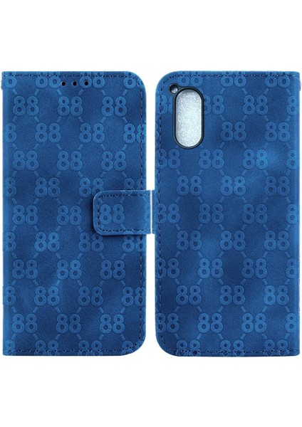 Sony Xperia 5 V Için Cüzdan Pu Deri Kart Tutucu Çift Telefon Kılıfı (Yurt Dışından)