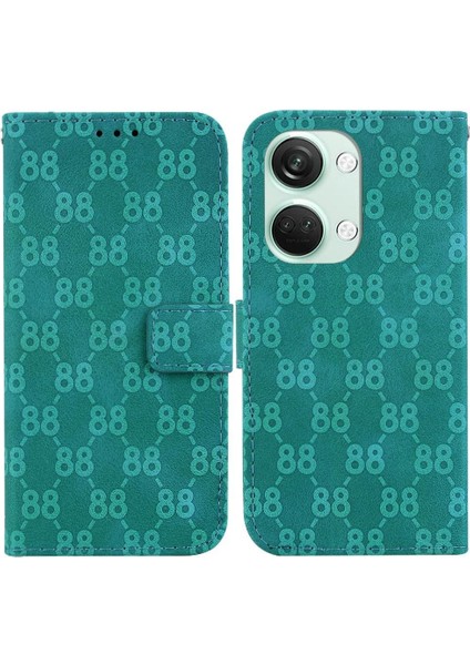 Oneplus Nord 3 Kart Tutucu Için Pu Deri Cüzdan Çift 8 Telefon Kılıfı (Yurt Dışından)