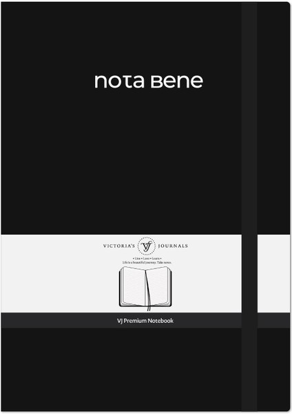 Nota Bene Premium Sert Kapak Defter 21 x 29 cm Çizgili