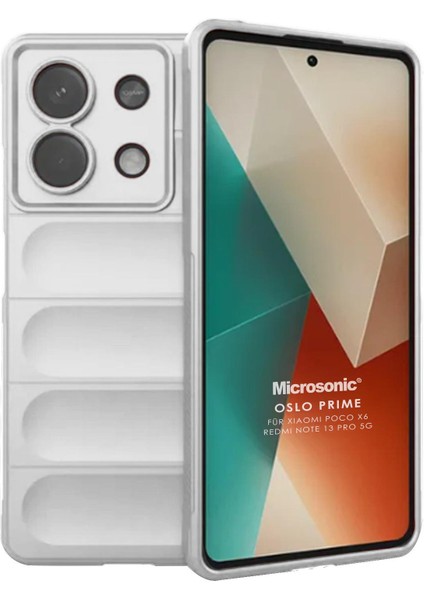 Xiaomi Poco X6 5g Kılıf Oslo Prime Beyaz