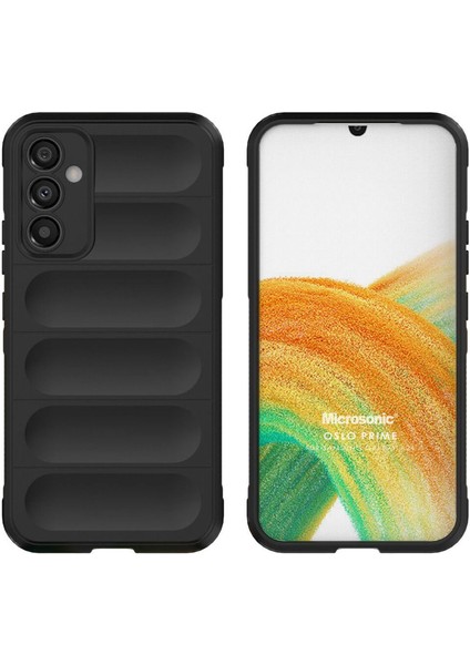 Samsung Galaxy A25 Kılıf Oslo Prime Siyah