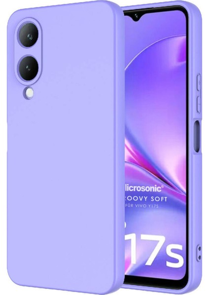Vivo Y17S Kılıf Groovy Soft Lila