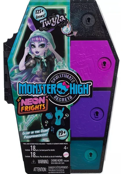 Monster High Neon Frights Bebek Twyla HNF82