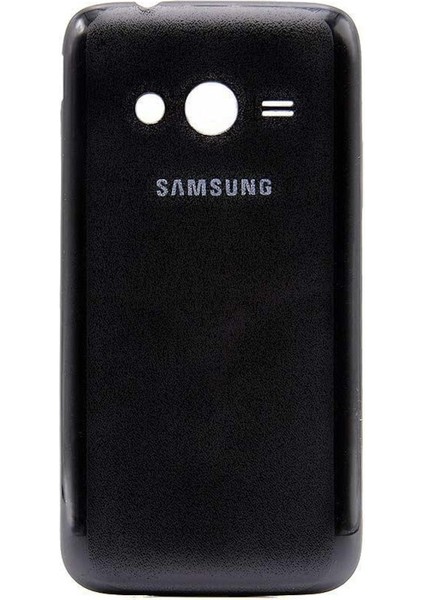 Samsung Galaxy Ace 4 SM-G313 Arka Kapak Pil Kapağı Siyah - Beyaz