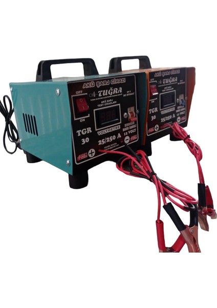 12 Volt 30 Amper Dijital Akü Şarj Cihazı