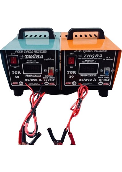 12 Volt 30 Amper Dijital Akü Şarj Cihazı