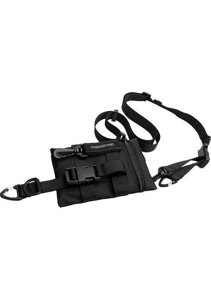 Tek Omuz Çantası Erkekler Mini Hip Hop Tarzı Cep Telefonu Rahat Kadınlar Için Crossbody Çanta Kılıfı Seyahat Çanta Küçük (Yurt Dışından)