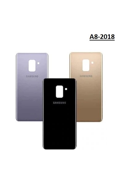 Samsung A8 2018 A530 Arka Pil Batarya Kapak Cam