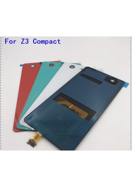 Sony Xperia Z3 Mini Compact Arka Pil Batarya Kapak Siyah