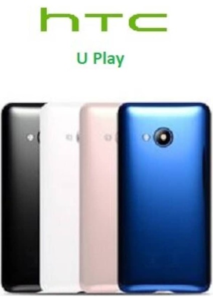 Htc U Play Arka Pil Batarya Kapağı Cam