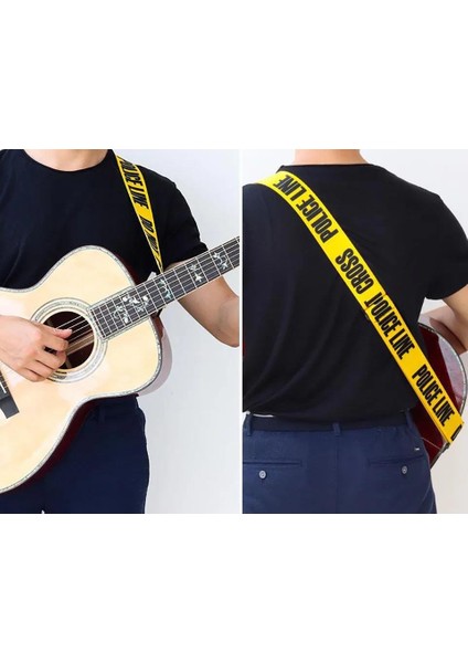 Rjgpolice Gitar Askısı 132 cm Police Line modelleri