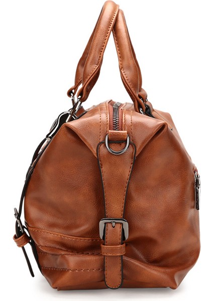 Kadın Deri Moda Bayan Haberci Çanta Omuz Çantası Tote Satchel Çanta Kahverengi (Yurt Dışından) modelleri