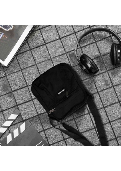 Erkek Messenger Çanta Crossbody Omuz Çantaları Seyahat Çantası Adam Çanta Küçük Sling Paketi Iş Iş Için (Yurt Dışından)