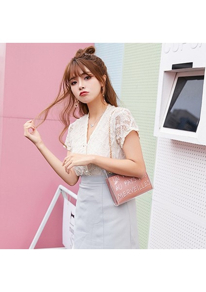 Moda Küçük Omuz Çantası Kadın Etter Küçük Crossbody Messenger Kova Çanta Tek Çanta Jöle Renk Zinciri Cep Telefonu Paket Siyah (Yurt Dışından) modelleri